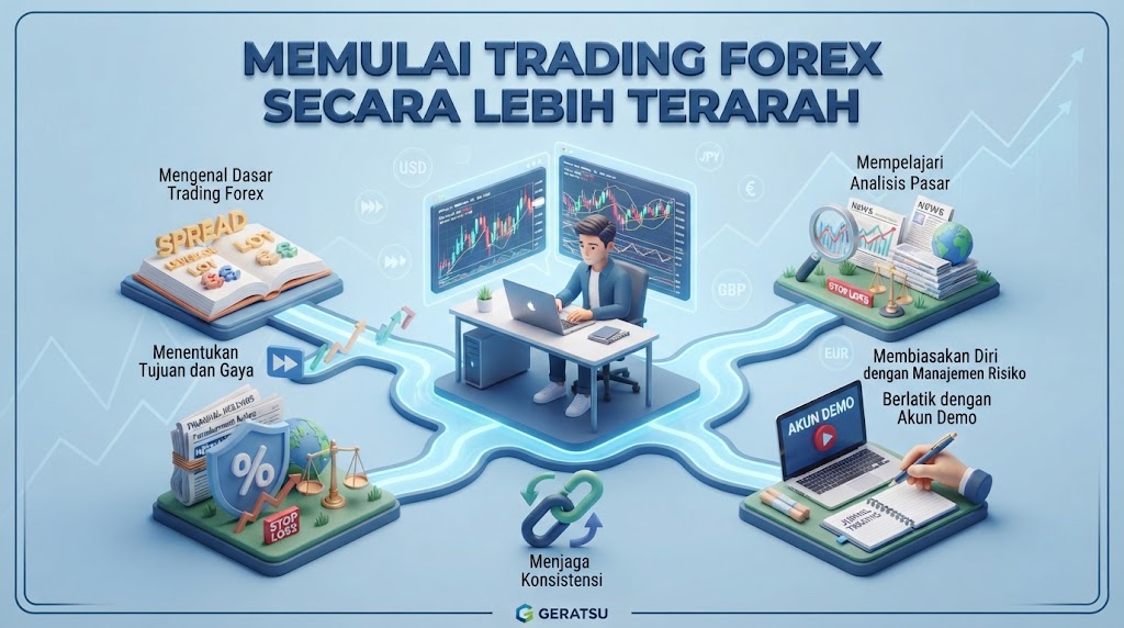 Memulai Trading Forex secara Lebih Terarah untuk Pemula